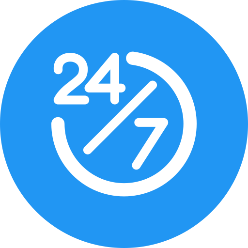 24/7 Internet connectivity